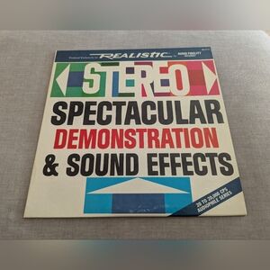 Stereo Spectacular Demonstration & Sound Effects LP Vinyl Record